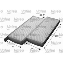 Valeo Polen Filtresi Partner Tepee Berlingo Iıı C4 Picasso P3008 P5008 2008 ve Sonrası Karbonlu