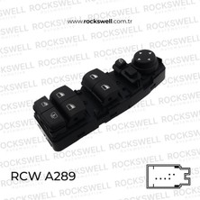 Rockswell Cam Anahtarı Ön Sol (Arka Guneslık Katlamalı Kararan Ayna) Bmw F30 F80 - A289