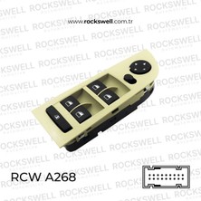 Rockswell Cam Acma Anahtarı Sol Cercevesı Bej Katlanmaz Tıp Bmw E90 E91 - A268