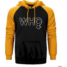 Z zepplin Doctor Who Next Miss Sarı Renk Reglan Kol Kapşonlu Sweatshirt