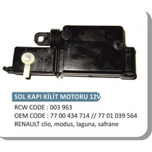 Rockswell Kapı Kılıt Motoru Sol Clıo (5 Fıs) - 003963