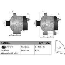 Denso Alternator 14V 90A Klımalı (Fıat Doblo Palıo Brava Stılo 1.9jtd 01- )