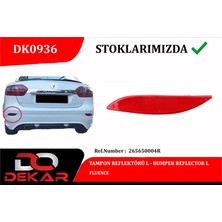 Dekar Tampon Reflektoru Arka Sol Fluence Megane Iıı