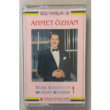 Raks Ahmet Özhan Türk Tasavvuf Musikisi Konseri 1 Kaset (Kağıt Baskı)