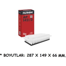 Filtron Hava Filtresi Corolla E120 E150 01-07 Avensis 1-2 T22 T25 97-08 Verso AR10 Mr 2 17801-22020 AP142/3