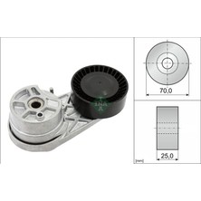 Ina Kayıs Gergi Kasnagı Klimalı Ford Transit V362 /V363 2.0 Ecoblue 17- Dıs Cap 70MM Genıslık 25MM