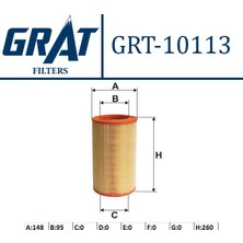 Grat Filtre Hava Fıltresı (Fıat Bravo Iı 1.4 T-Jet 1.6 Jtd 2.0 Jtd 08-)