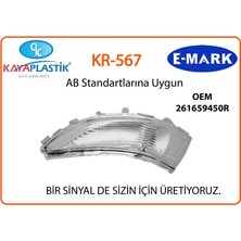 Kaya Plastik Kaya Plastık Ayna Sınyalı Sag - (Renault Clıo Iv ) (E Sertıfıkalı)