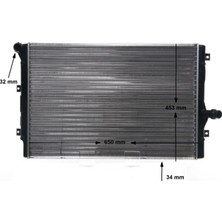 Behr Su Radyatörü (Vw Caddy 11- Golf 04-14 Passat 05-14 Audı A3 03-12 Seat Leon Mhl-Cr 1539 002S
