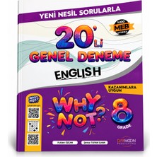 Daymoon Publishing 8. Sınıf English 20’li Genel Deneme Ingilizce Yeni Nesil Sorular Meb Uyumlu