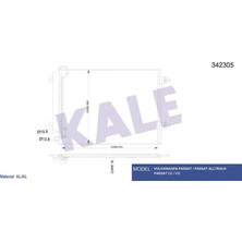 KALE RADYATÖR Kale Radyator Kale Kılma RADYATORU-570×437×16 Vw Passat