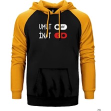 Z zepplin Umut ve Inat Çift Renk Reglan Kol Sweatshirt / Hoodie