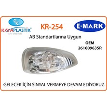 Kaya Plastik Kaya Plastık Ayna Sınyalı Sol Beyaz ( Renault Master Iıı ) Yenı Model 307B (E Sertıfıkalı)