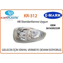 Kaya Plastik Kaya Plastık Ayna Sınyalı Y.m Sol Sarı - (Renault Master Iıı) (E Sertıfıkalı)