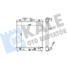 KALE RADYATÖR Kale Radyator Kale Motor Su Radyatoru Honda Cıvıc 1992-2000 Hrv 1992-2000 Otomatık