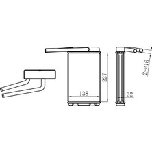 Mga Radyatör Kalorifer Radyatörü Brazing(Ford Transit T12-T15 1.6 2.0 2.5 D 88-92) MGA-81212