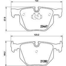 Hella Pagid Hella Pagıd Fren Balatası Arka Bmw E65-E66 730D/730/735 Hll-8db 355 009-331