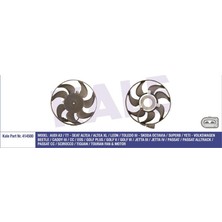 KALE RADYATÖR Kale Radyator Kale Fan MOTORU-295 mm 200W (Vw Caddy 04- Golf 04-14 Passat 06-15 Audı A3 04-13 Seat Leon 06-13 Skoda Octavıa 09-13)