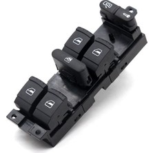 Mga Anahtar - Düğme Sol Ön Cam Dugmesi-Dortlu (Skoda Fabia 00-08 Octavia 97-11) Yeşil MGA-31298