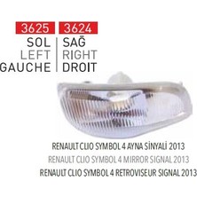 Pleksan Ayna Sınyalı Sol ( Renault Clıo Symbol 2012- )