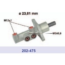 Metelli Metellı Fren Ana Merkez (+Abs)( Ford Focus 1.6 Tdci 05- ) MTL-05-0475