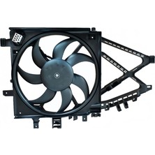 Mga Fan-Silecek Motorları Fan Motoru ve Davlumbazi Komple Opel Corsa C Combo C 1.0-1.2-1.4 Benzinli 1.3-1.7 Dizel MGA-83116
