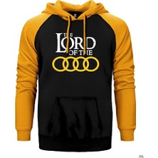 Z zepplin Lord Of The Audi Sarı Renk Reglan Kol Kapşonlu Sweatshirt