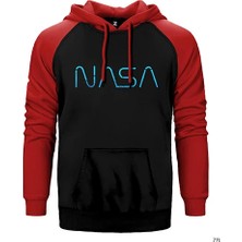 Z zepplin Nasa Lite Çift Renk Reglan Kol Sweatshirt / Hoodie