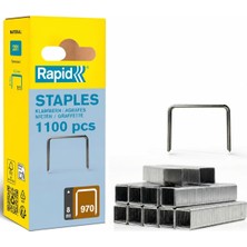 Str Store Zımba Teli Tip 970, 8 mm Zımba, 1.120 Adet, Black & Decker El ve Elektrikli Zımba Makineleri Için Düz Tel Kıskaçlar