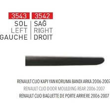 Pleksan Kapı Bandı Arka Sol Bb1 (Renault Clıo H.b 07-08 )