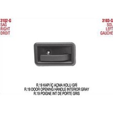 Pleksan Kapı Kolu Grı Sol Ic Acma ( Renault R19 )