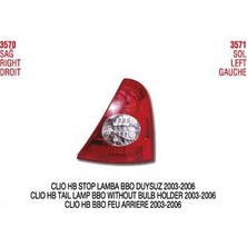 Pleksan Stop Lamba Sag ( Renault Clıo Hb Bbo 02-- )