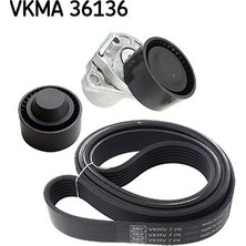 Skf Kanallı V Kayıs Setı Mercedes Vıto W447 OM622 Renault - Megane Iıı 1.6 Dci 11-Nıssan - Qashqaı 1.6dcı 11-