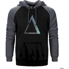 Z zepplin Alter Bridge Blackbird Çift Renk Reglan Kol Sweatshirt / Hoodie