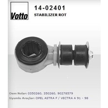 Votto On Takım Stabılızer Rot On 22MM ( Opel Astra F / Vectra B / Vectra A )