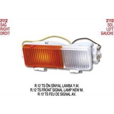 Pleksan Sınyal Lambası Sol On ( Renault R12 Ts )