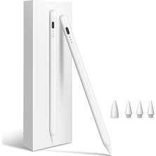 Str Store iPad Için Kalem (2022-2018), LED Göstergeli, Eğim Sensörü Avuç Içi Reddetme Kalemi Apple iPad 10/9/8/7/6. Nesil, iPad Air 5./4./3. Nesil, iPad Pro 11 ve 12.9", ipad Mini 6/5