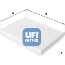 Ufi Ufı Polen Fıltresı Nıssan Qashqaı 2007-2013 (J10 ) / X-Traıl (T31) 2007-2013