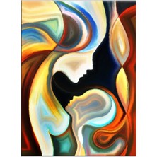 Str Store Dekoratif Duvar Panoları Soyut Kanvas Tablo. Diğer Temalar: Klasik Rönesans Sürreal Natürmort Vintage Retro Spiritüel Klimt Öpücük Van Gogh Yıldızlı Gece Siesta Harvest Hasat 35 x 50 NO-169