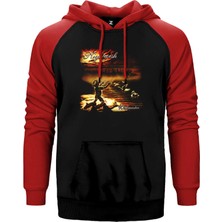 Z zepplin Nightwish Wishmaster Kırmızı Renk Reglan Kol Kapşonlu Sweatshirt