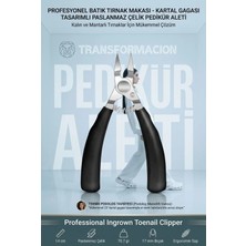 Creatividad Solutions Batık Tırnak Makası Kalın ve Mantarlı Ayak Tırnak Pensi Et Kesici Kartal Gagası Tasarımlı Paslanmaz Çelik Profesyonel  723646