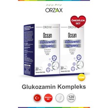 Orzax Ocean Glukozamin Kompleks 60 Tablet (2 Adet)