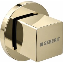 Geberit Kare Stop Valf Başlık - Dış Set - Gold