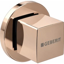 Geberit Kare Stop Valf Başlık - Dış Set - Bronz
