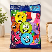Str Store Gülen Yüz Balon 100'LÜ