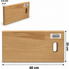 Str Store Taraklı Ahşap 20X40 Tahta Kesim Panosu