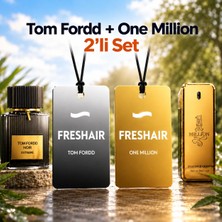 Freshair Lüks Parfüm Serisi 2'li Set - Tom Fordd & One Million