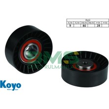 Bms Alternator Gergı Rulmanı 9×80X28 Plastık (Plastıc) Bmw E34 E39 530 540 730 740 - 411AD.