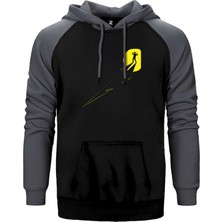 Z zepplin Metallica Lux Æterna Man Gri Renk Reglan Kol Kapşonlu Sweatshirt
