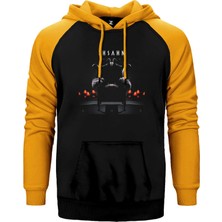 Z zepplin Ihsahn Àmr Sarı Renk Reglan Kol Kapşonlu Sweatshirt